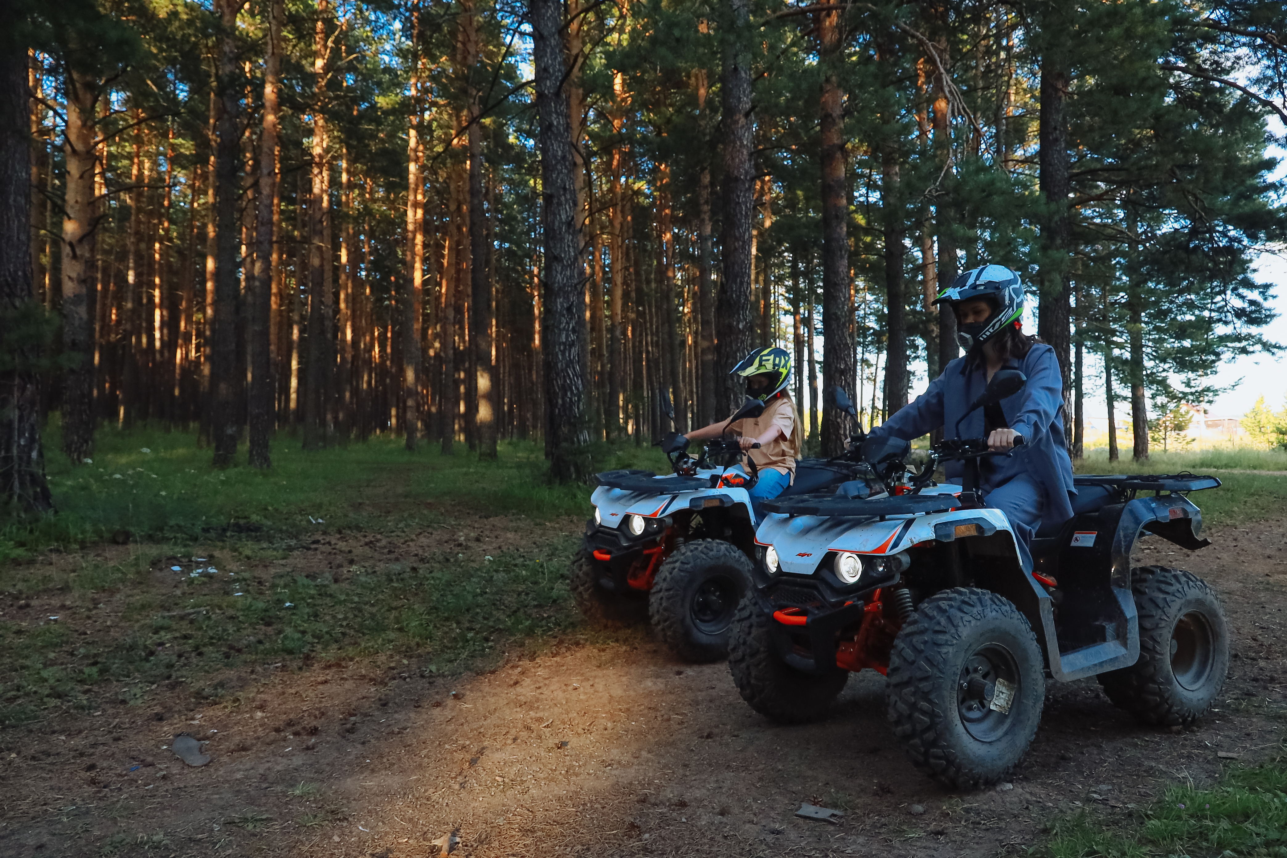 Квадроциклы для всей семьи — глэмпинг «Тишина», Куса, отдых с детьми на Южном Урале