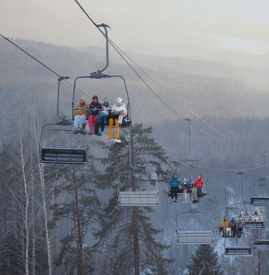 ГЛК Евразия зимой — горнолыжный курорт рядом с базой «Тишина», Куса, 2 часа от Челябинска